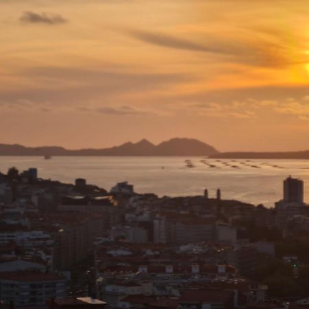 Fabuloso Apartamento Con Vistas A La Ria De Vigo Exterior photo