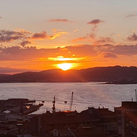 Fabuloso Apartamento Con Vistas A La Ria De Vigo Exterior photo