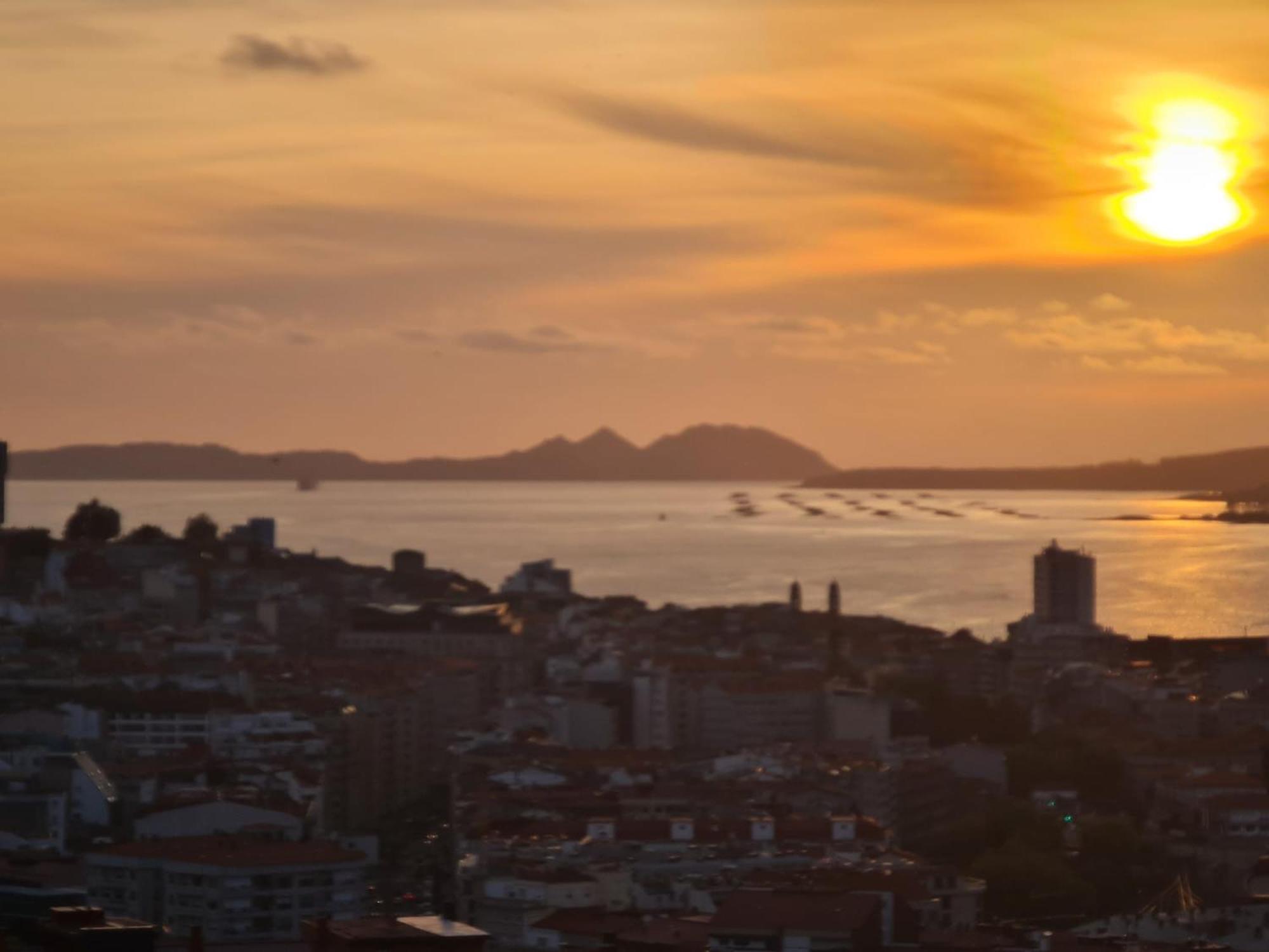 Fabuloso Apartamento Con Vistas A La Ria De Vigo Exterior photo